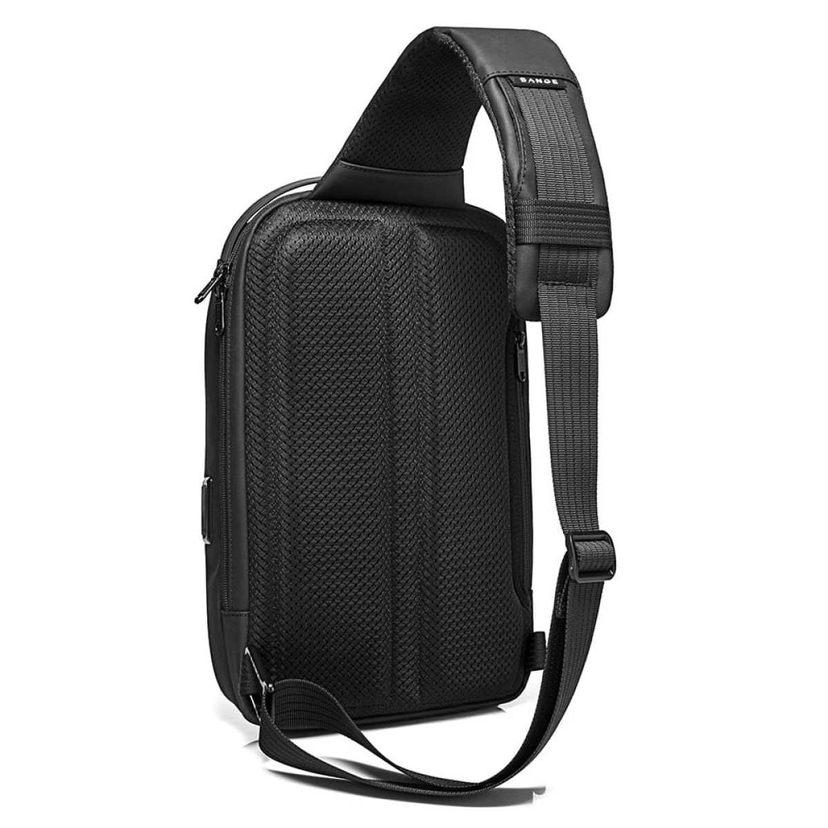 Τσαντάκι ώμου χιαστί crossbody Bange 7258 μαύρο