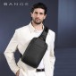 Τσαντάκι ώμου χιαστί crossbody Bange 8031 μαύρο