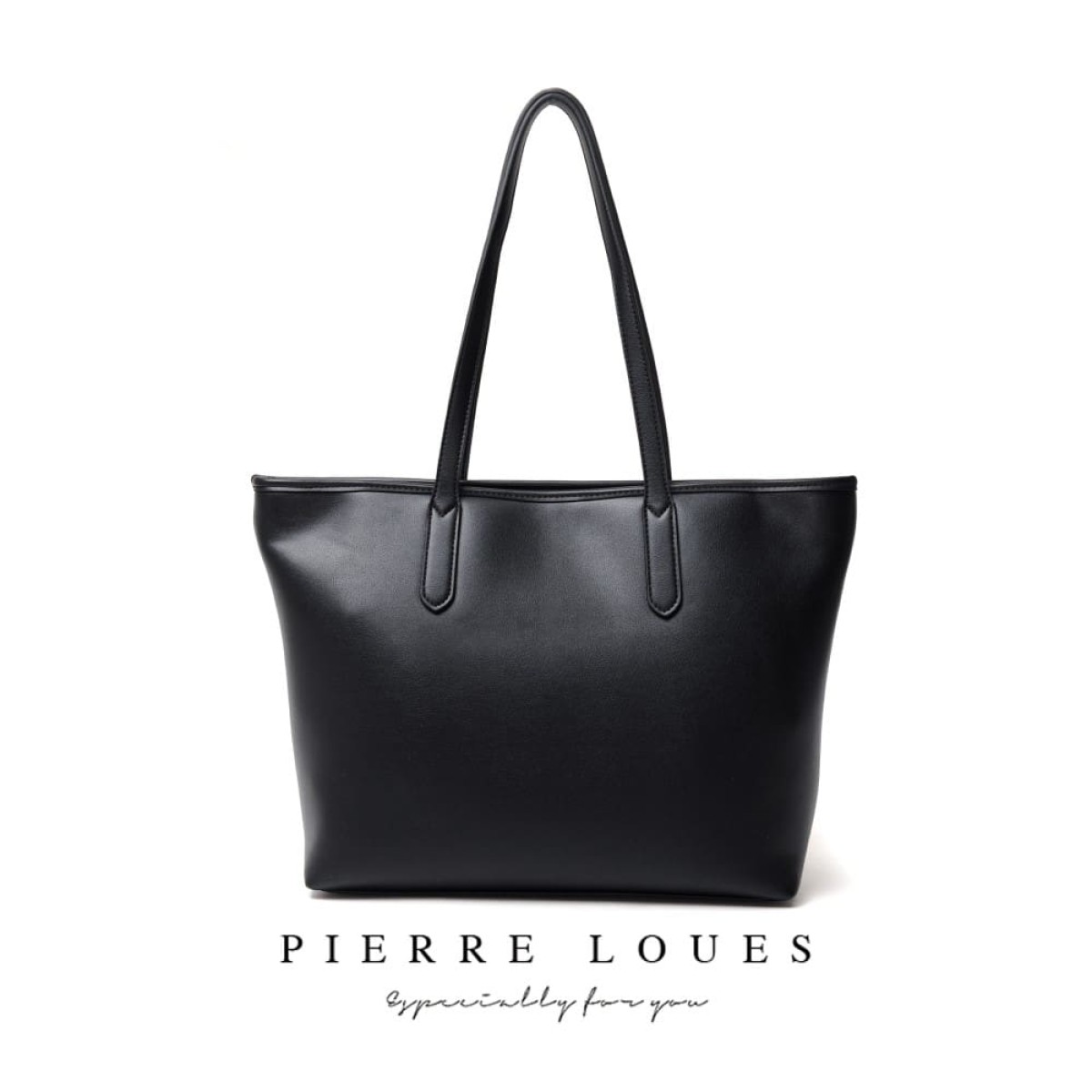 Γυναικεία Τσάντα Ώμου Shopper Pierre Loues 914-62 μαύρο