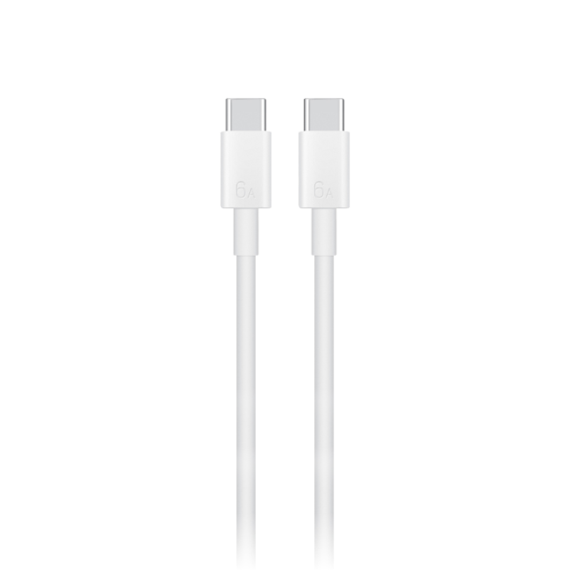 EGOBOO ChargeFlow Cable USB-C to USB-C USB 2.0, 2m, White