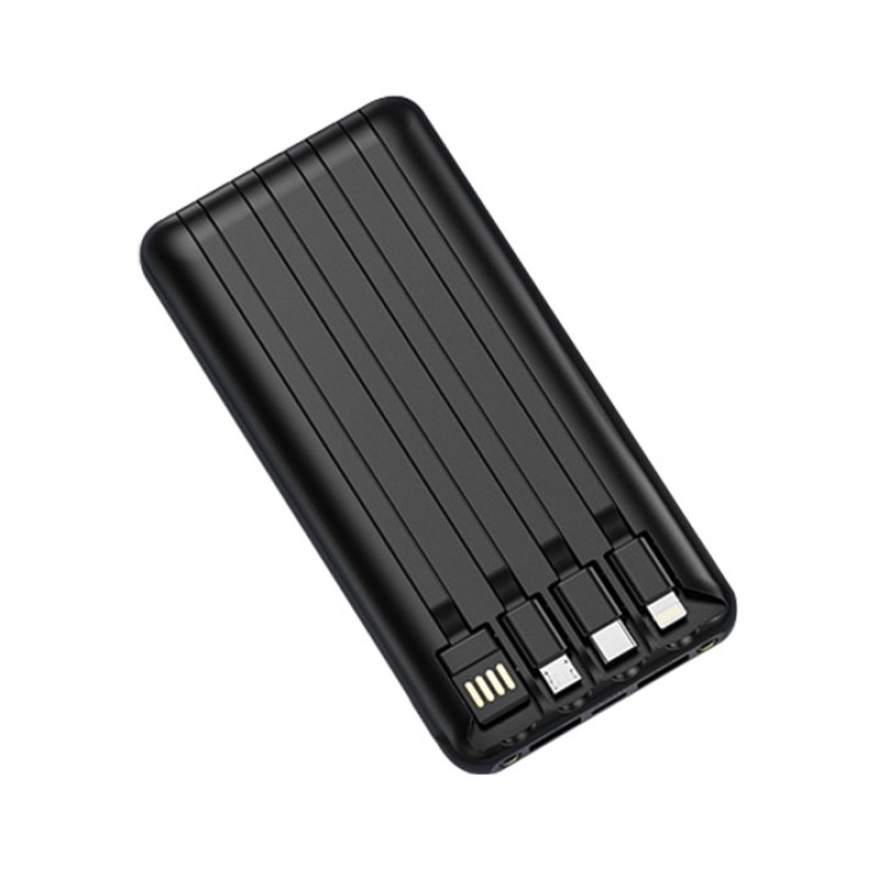 EGOBOO Dynamic Power Bank 10000mAh Black