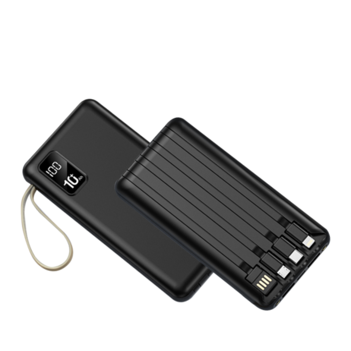 EGOBOO Dynamic Power Bank 10000mAh Black