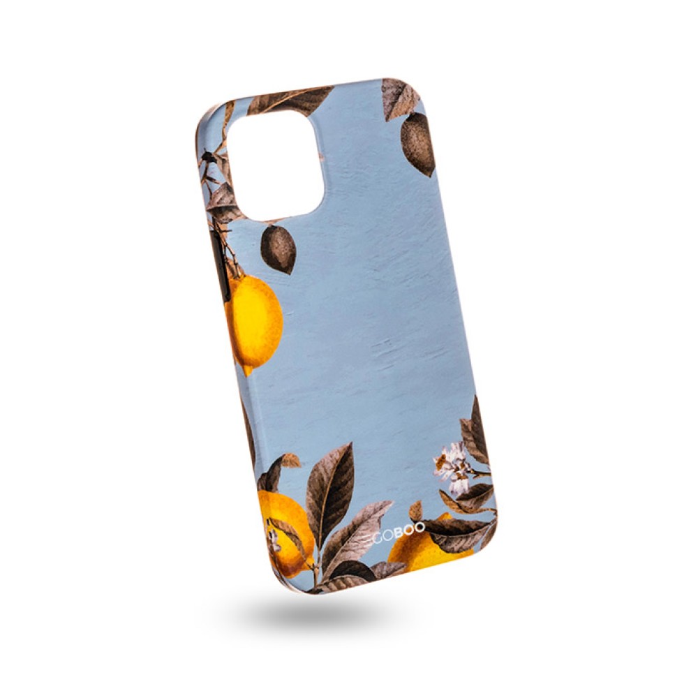 EGOBOO backcover for iPhone 12 - 12 Pro, Lemontree