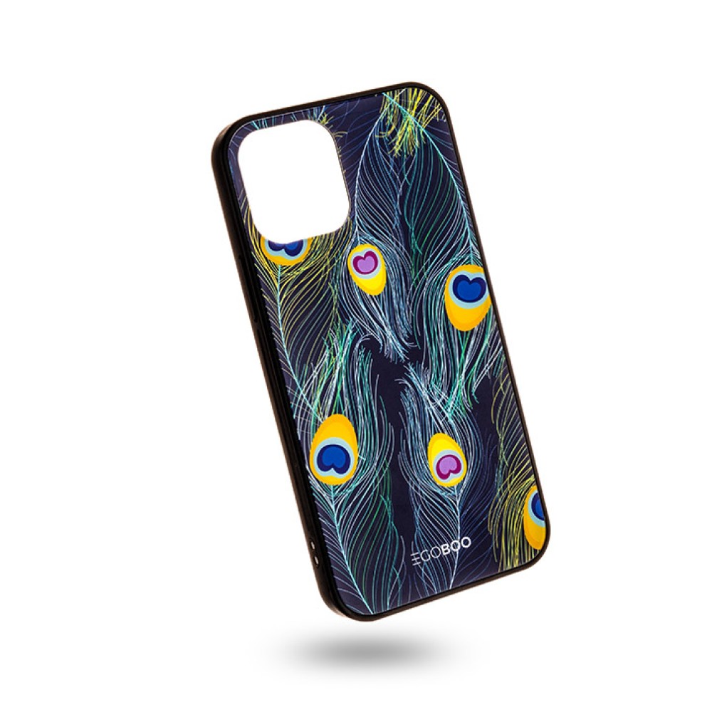 EGOBOO backcover for iPhone 12 - 12 Pro, Peacock