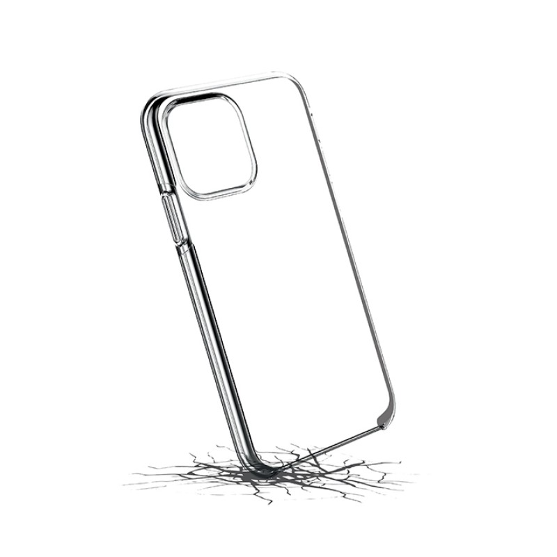 Puro Cover, PC+TPU, Clear, for iPhone 13 Pro Max 6.7" Transparent