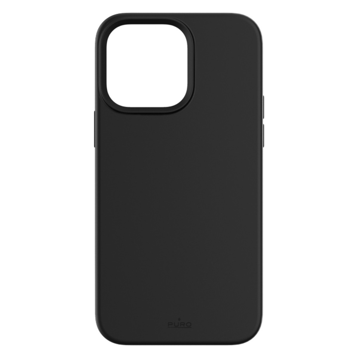 Puro Silicon Cover 'ICON MAG' with magnets inside for iPhone 14 Pro 6.1' Black