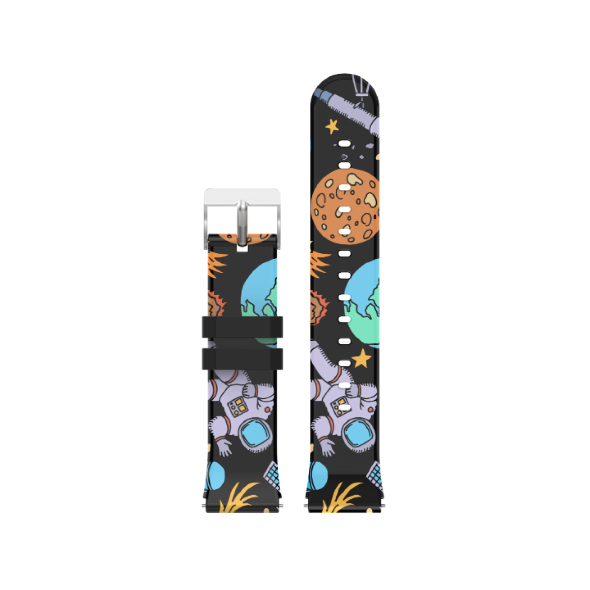 Kiddoboo Strap Astronaut Black