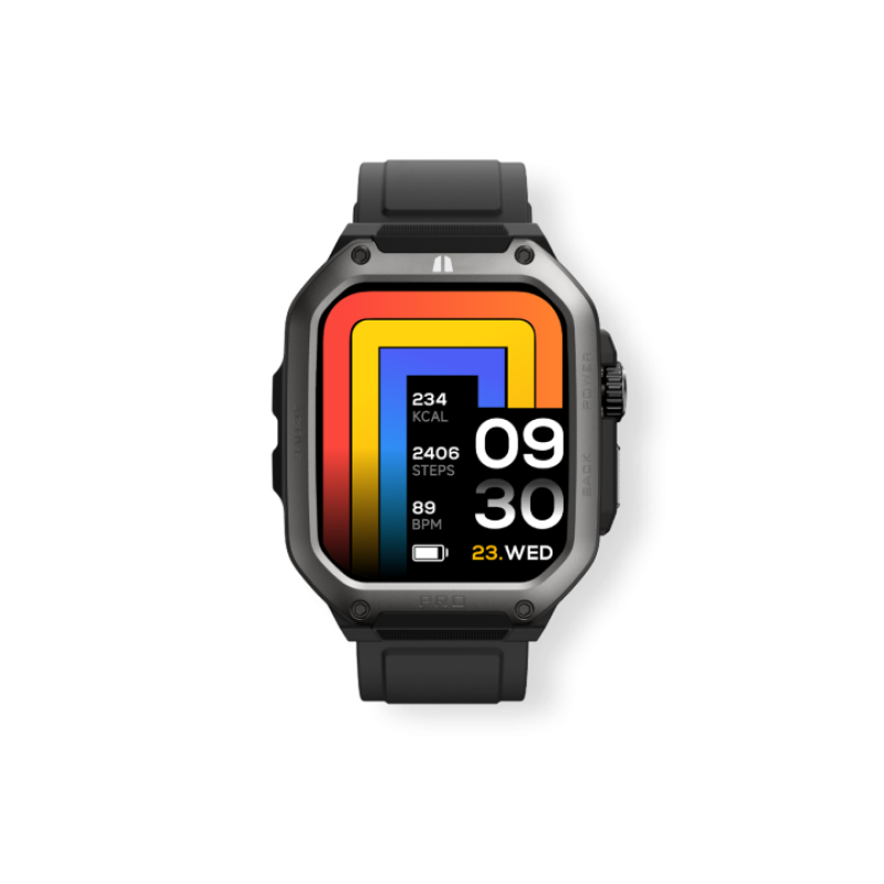 Egoboo X MAUI Smartwatch GeoLander, Black