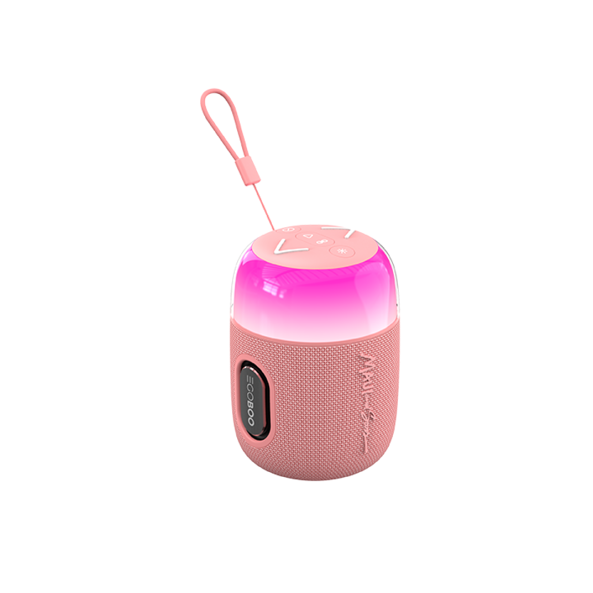 Egoboo X MAUI BT LED Speaker Pulse, Pink