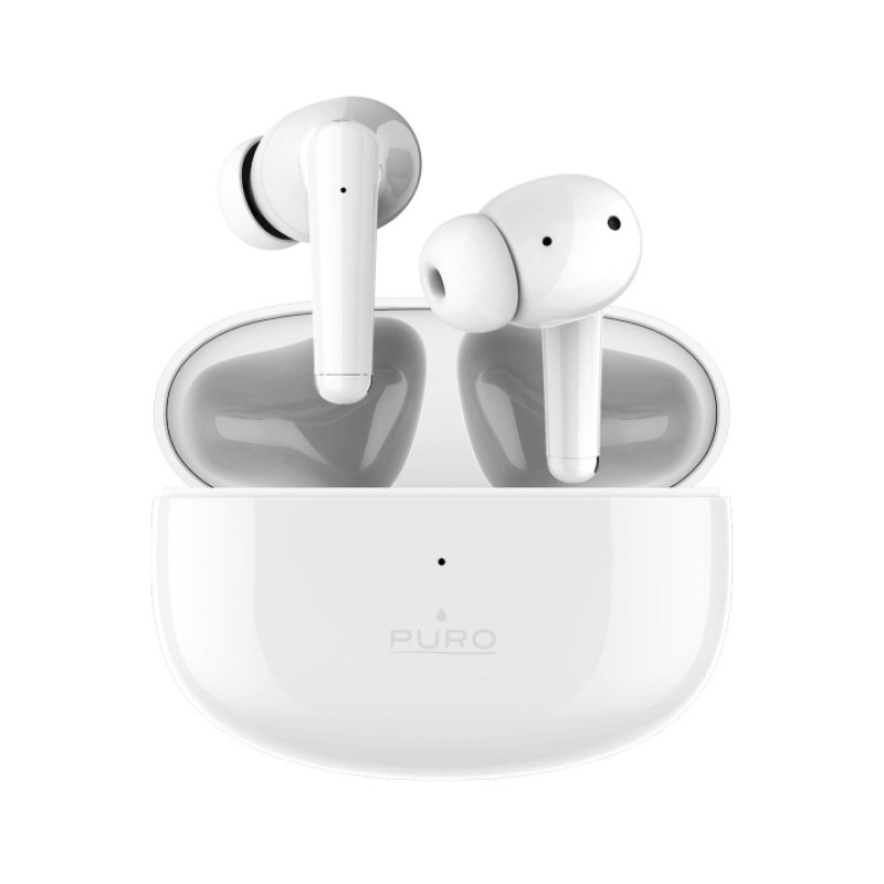 Puro Bluetooth Earphones "STUDIO" with ANC, White