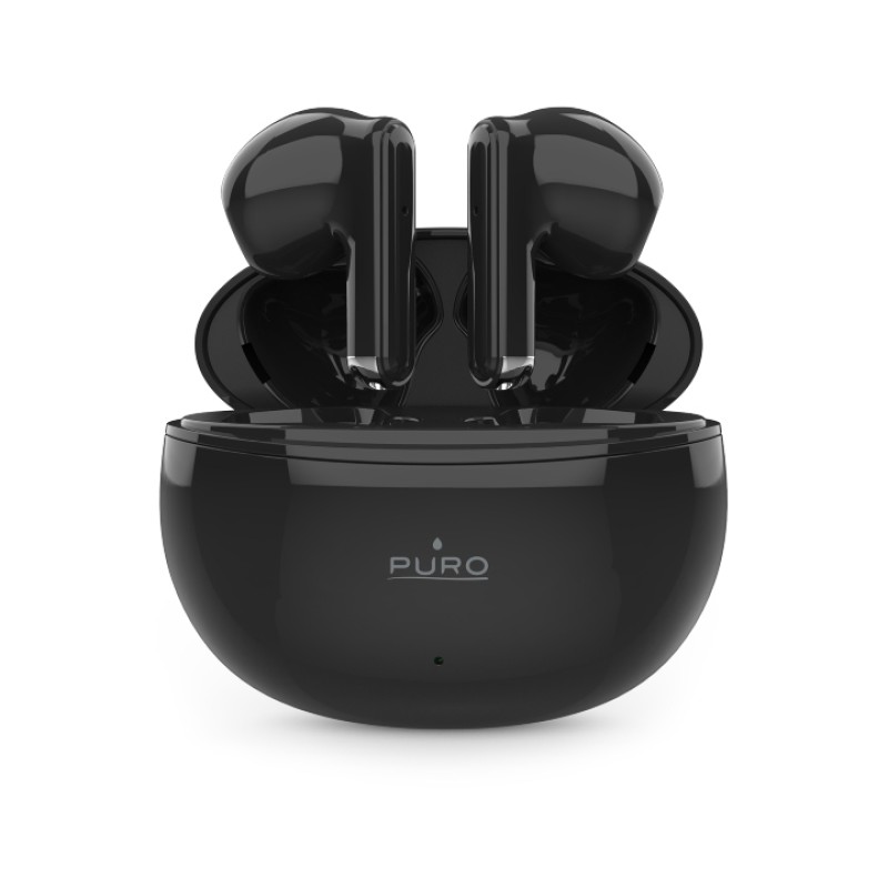 Puro Bluetooth Stereo True Wireless 'PLAY' with charging base USB-C, black