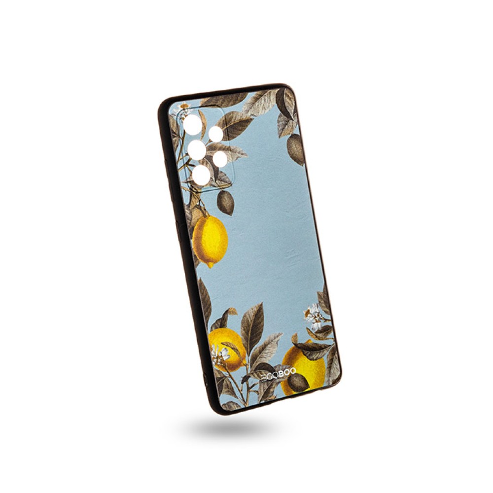 EGOBOO backcover for Samsung A72, Lemontree