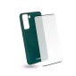 EGOBOO backcover for Samsung S21 Ultra, Ruby + Tempered Glass