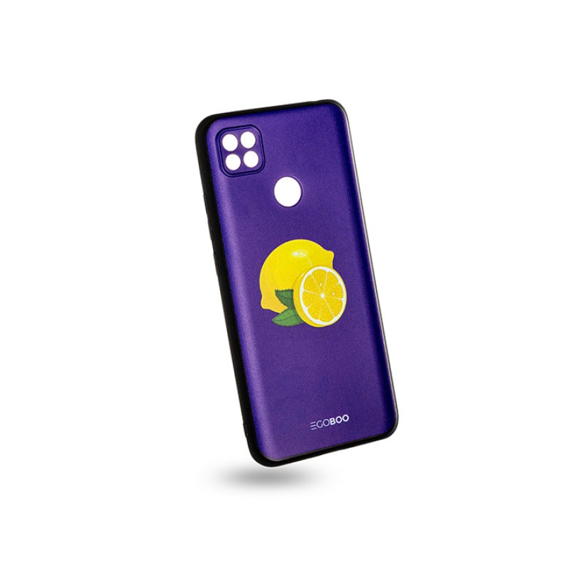 EGOBOO backcover for Xiaomi Redmi 9C, Royal Lemons