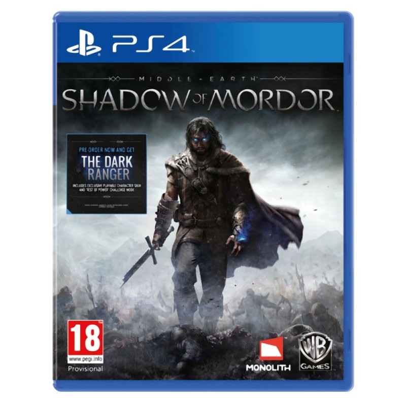 PS4 Middle - Earth: Shadow Of Mordor