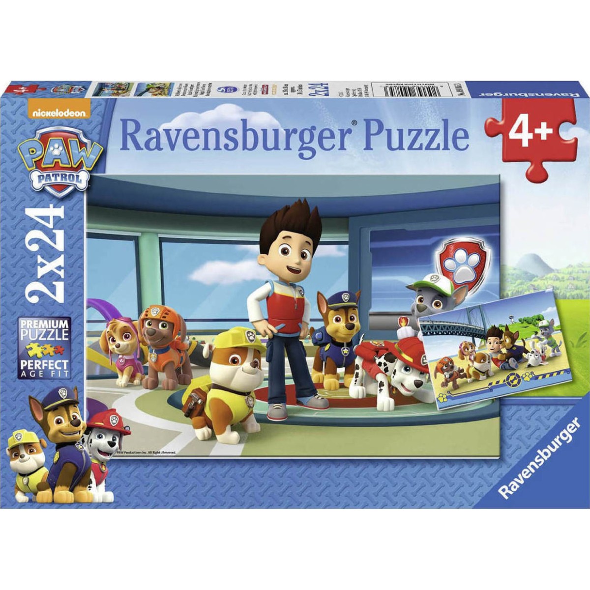 Ravensburger Puzzle: Paw Patrol (2X24pcs.) (09085)