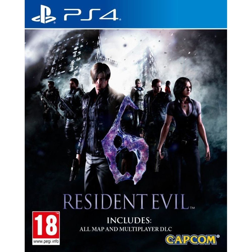 PS4 RESIDENT EVIL 6 (INCLUDES: ALL MAP AND MULTIPLAYER DLC)