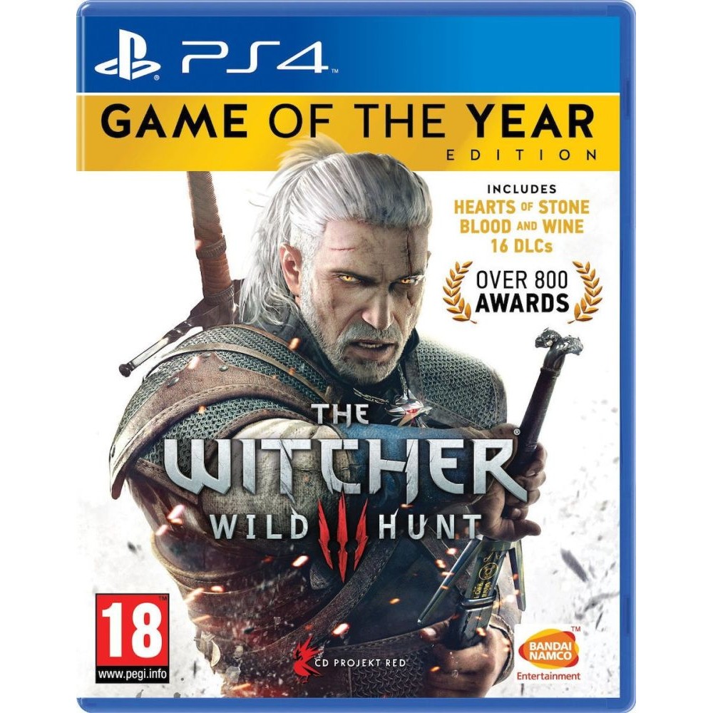 PS4 The Witcher 3: Wild Hunt - Game of the Year Edition