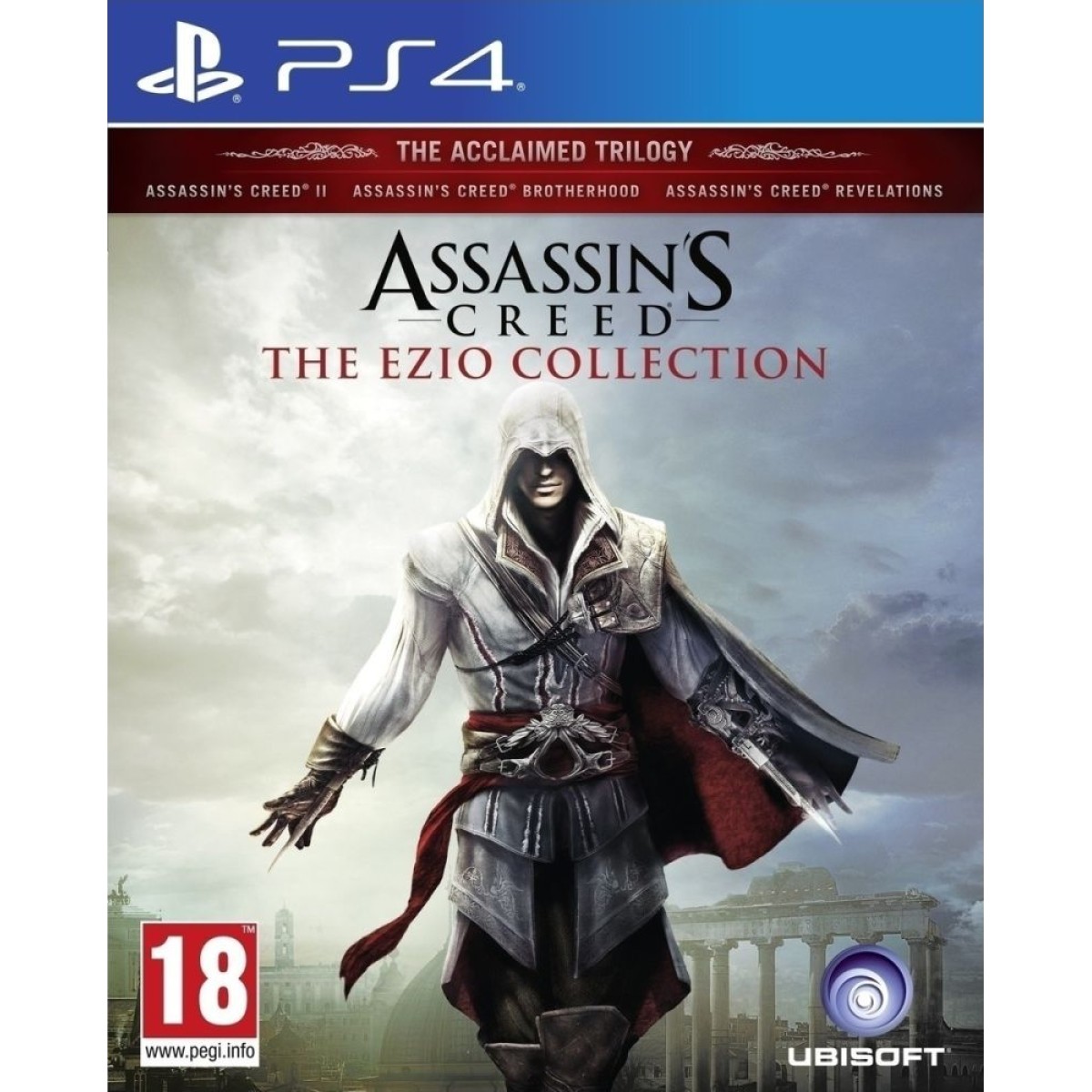 PS4 Assassins Creed Ezio Collection - The Acclaimed Trilogy (Inc. AC 2 + Brotherhood + Revelat)