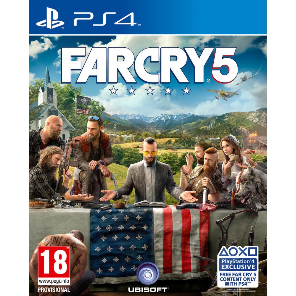 PS4 FAR CRY 5 (PS4 Exclusive Content)