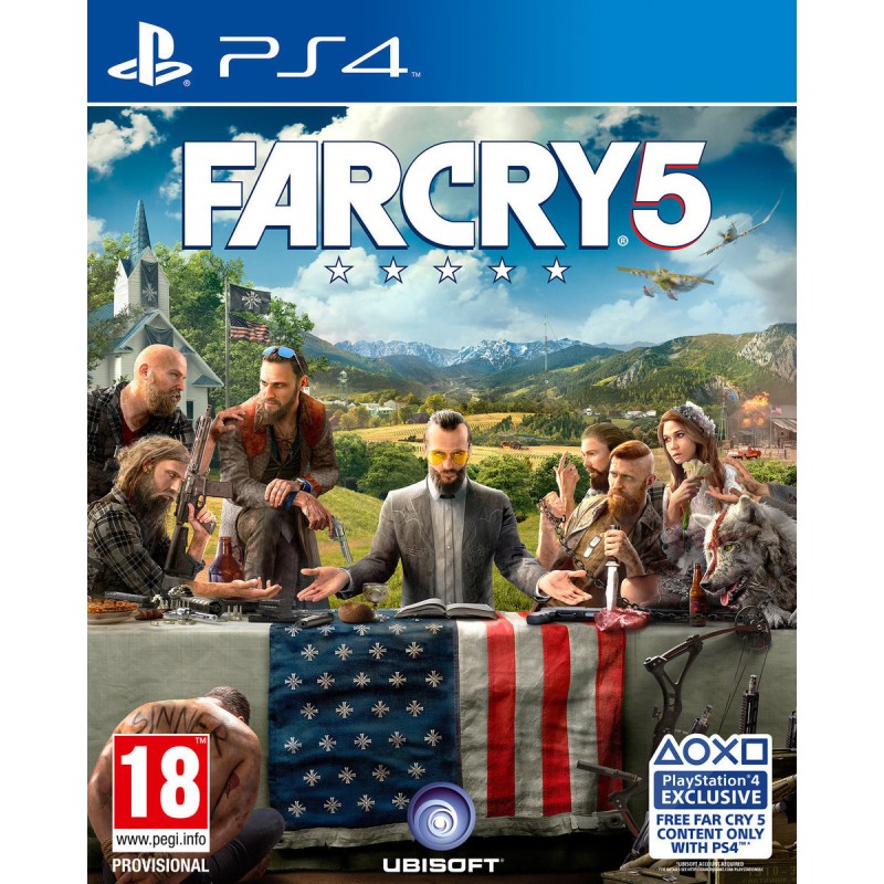 PS4 FAR CRY 5 (PS4 Exclusive Content)