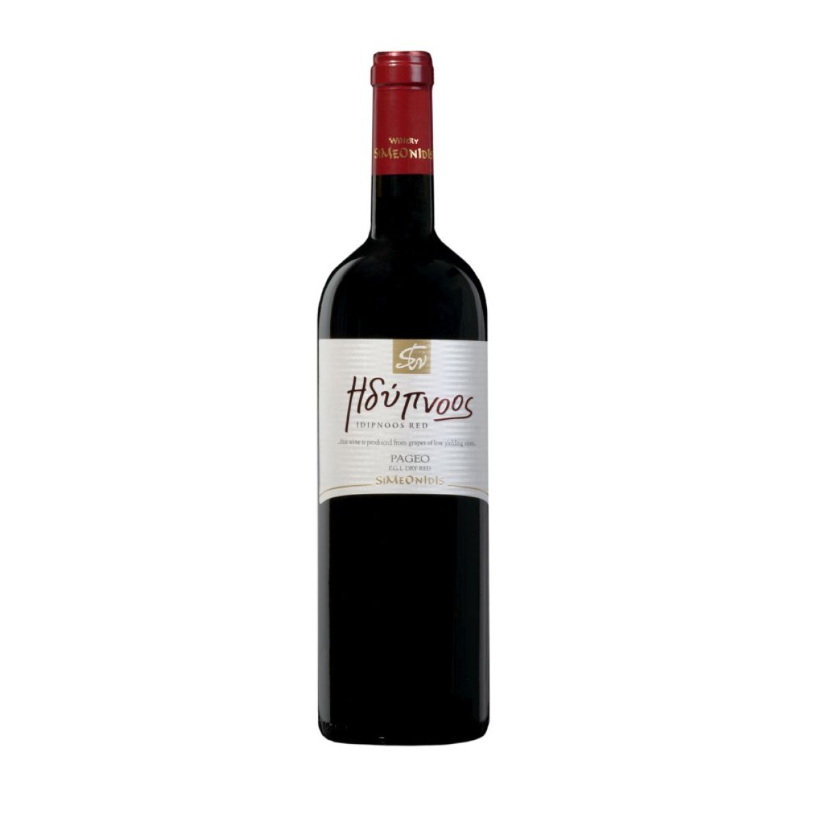 Simeonidis - Idipnoos Selection -  Red Dry Wine - Cabernet - Merlot P.G.I.,750ml