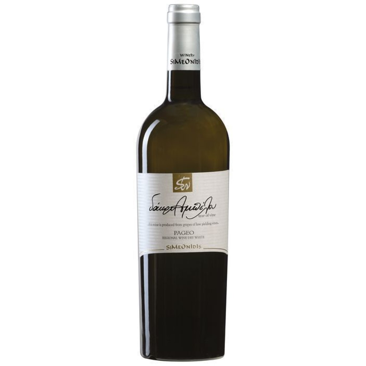 Simeonidis - Dakry Ampelou - White Dry Wine Chardonnay Vareli P.G.I.,750ml