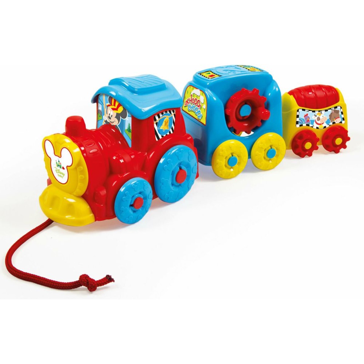 AS Disney Baby Clementoni - Mickey Activity Train Pull Along (1000-17168)