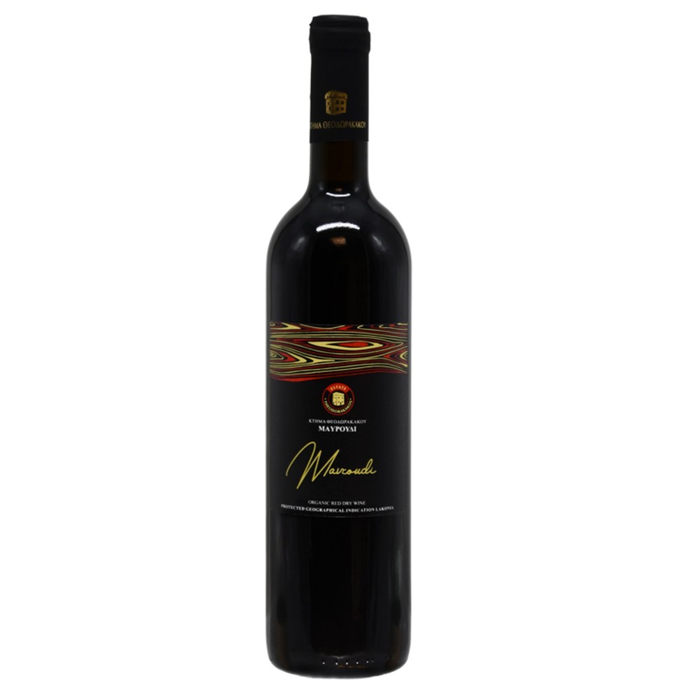 EstateTheodorakakos - Mavroudi Organic Dry Red Wine P.G.I.,750ml