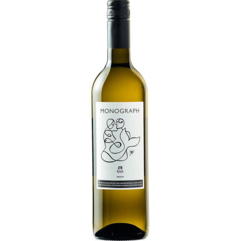 Gaia -  Monograph Multi White Dry Wine P.G.I,750ml