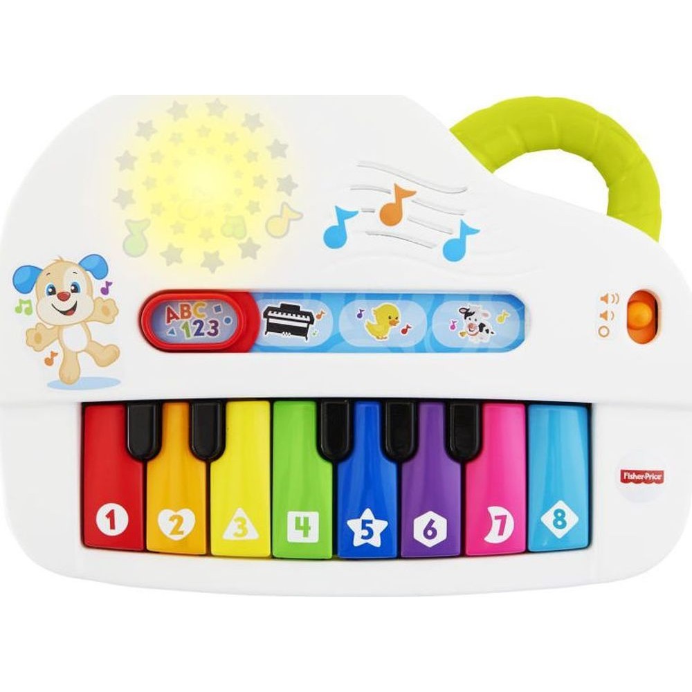 Fisher-Price Εκπαιδευτικό Πιάνο με Φώτα και Ήχους (GFV21)