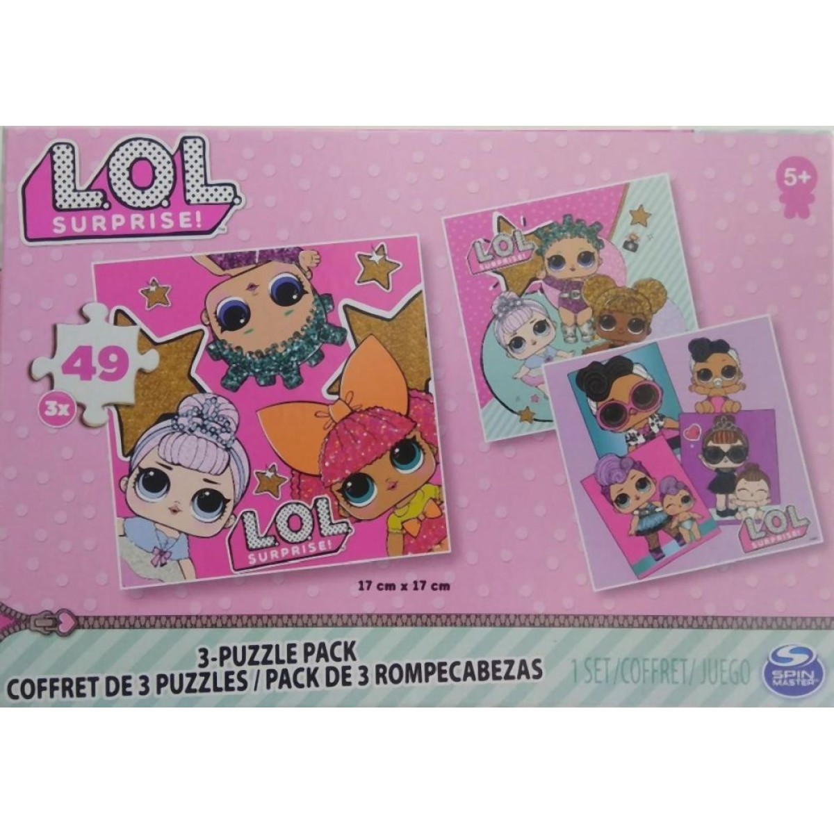 Spin Master L.O.L. Surprise! 3-Puzzle Pack (49 pcs x3) (20114661)