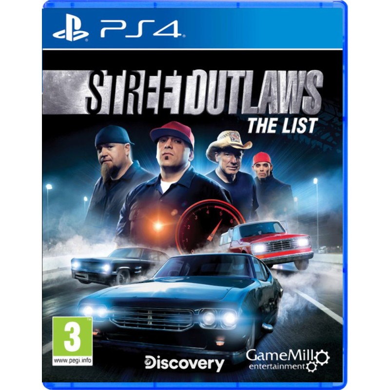 PS4 Street Outlaws: The List