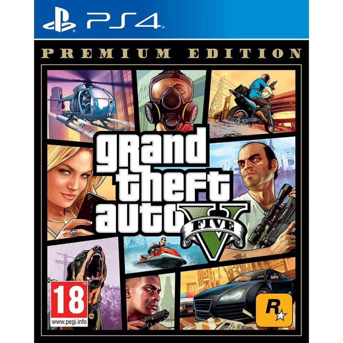 PS4 Grand Theft Auto V: Premium Edition