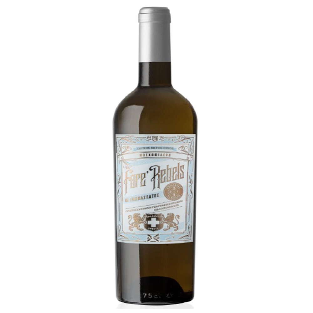 Astir X - Fare Rebels White - Moschofilero Dry Wine P.G.I.,750ml