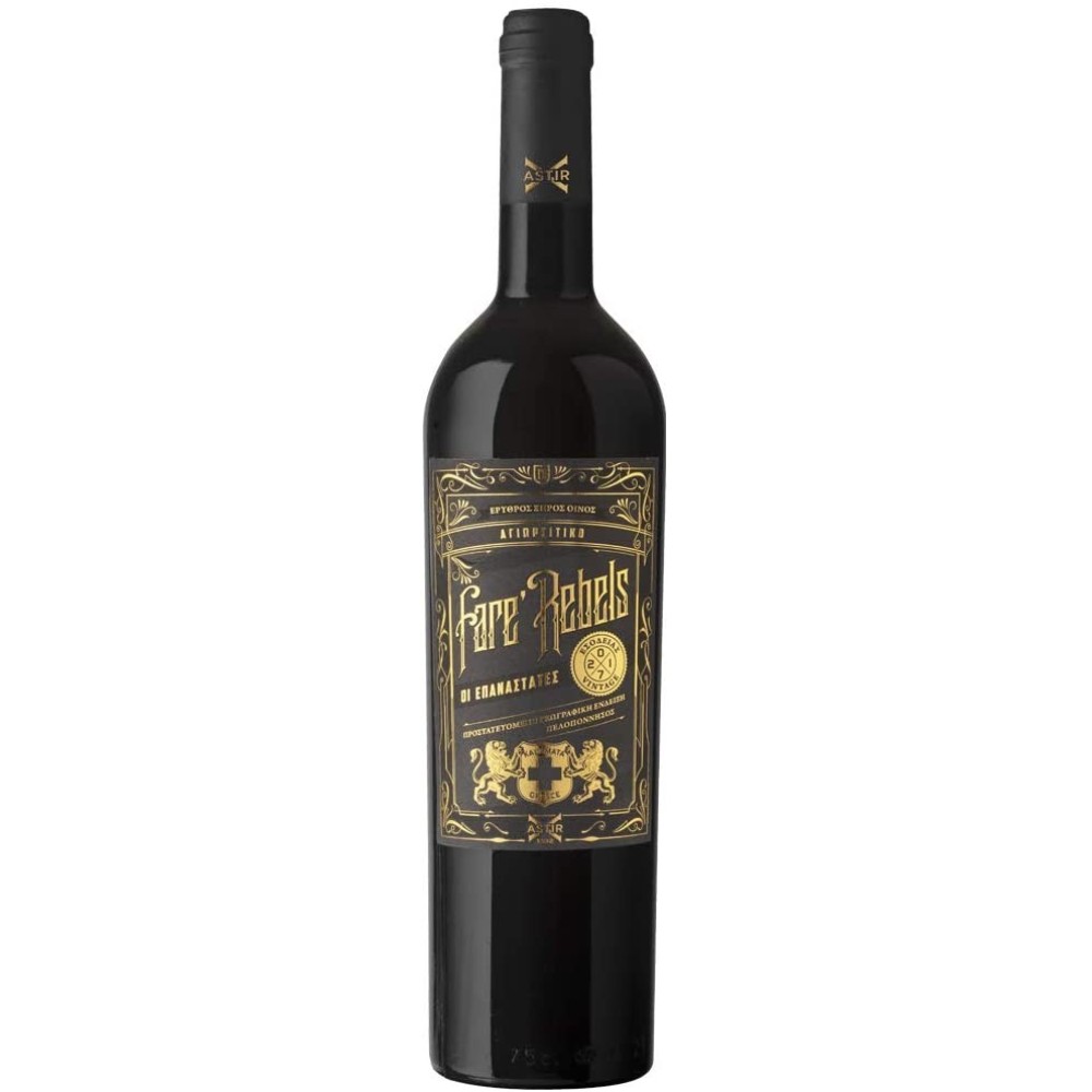 Astir X - Fare Rebels Red - Dry Wine Agiorgitiko P.G.I.,750ml