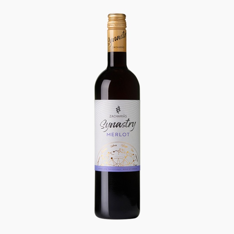 Zacharias - Sinastry - Merlot - Red Dry Wine ,750ml