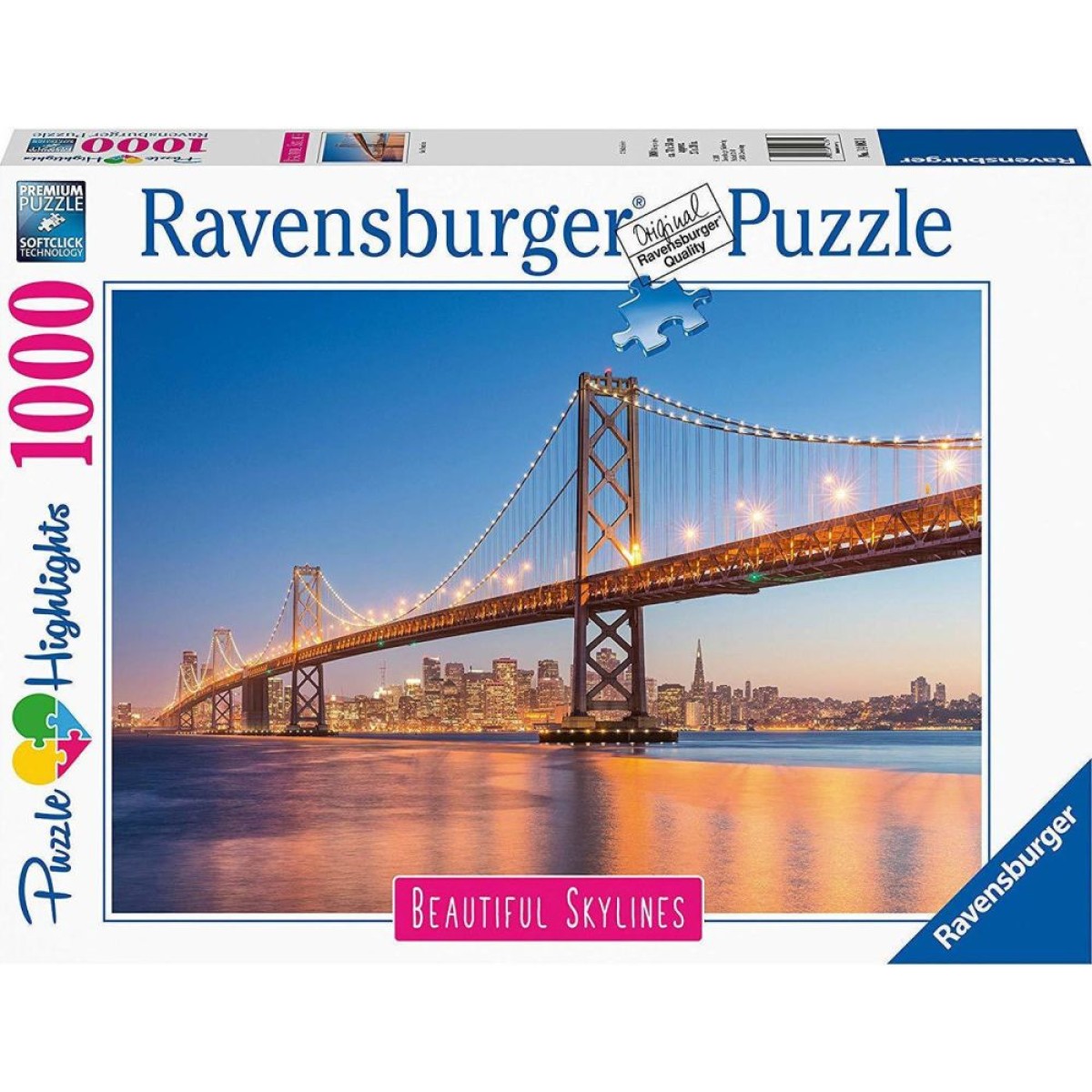 Ravensburger Puzzle: San Francisco (1000pcs) (14083)