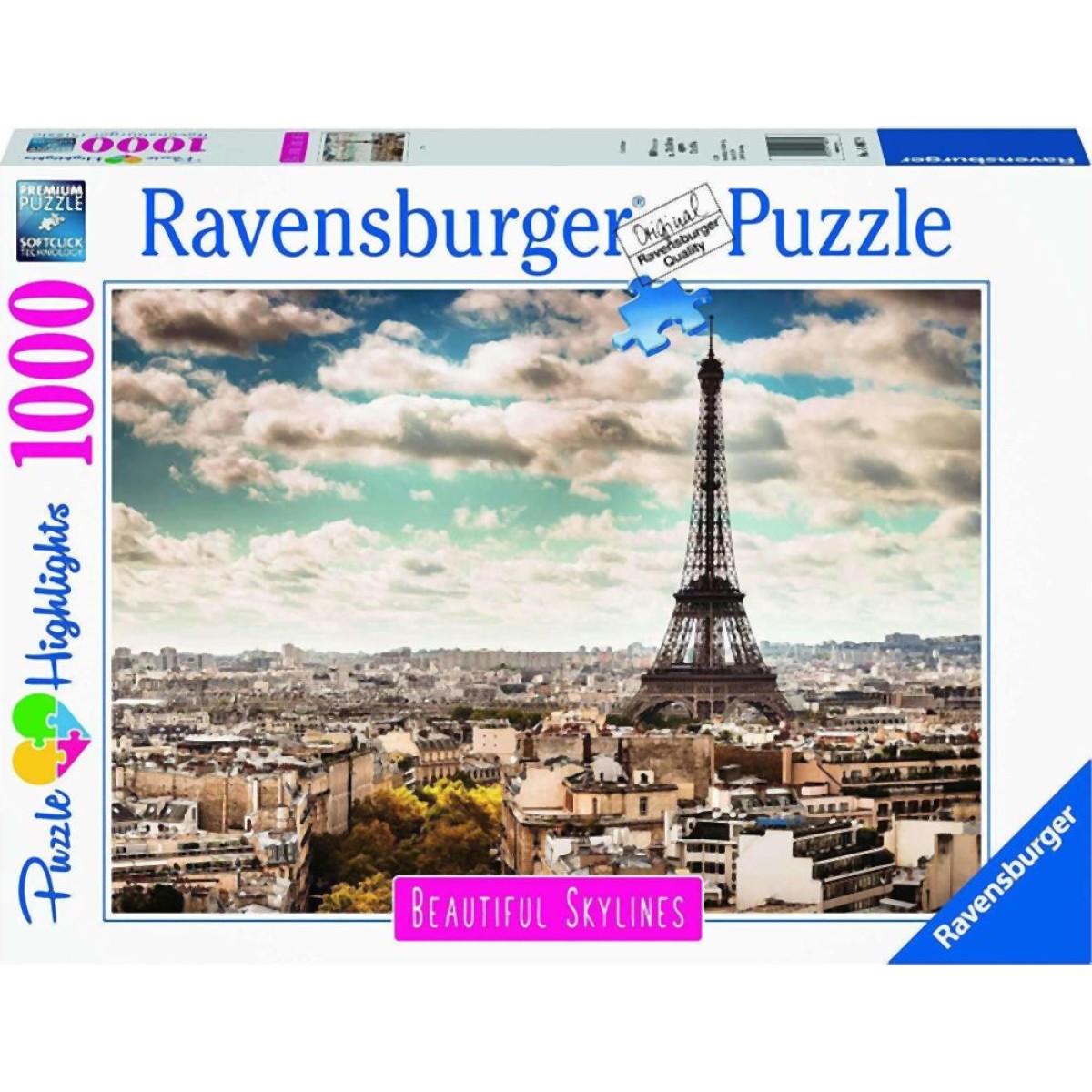 Ravensburger Puzzle: Paris (1000pcs) (14087)