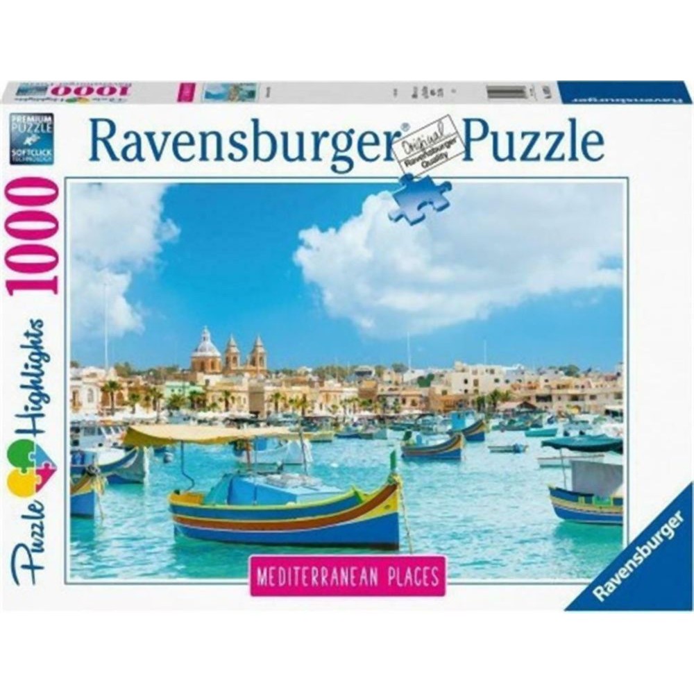 Ravensburger Puzzle: Mediterranean Malta (1000pcs) (14978)