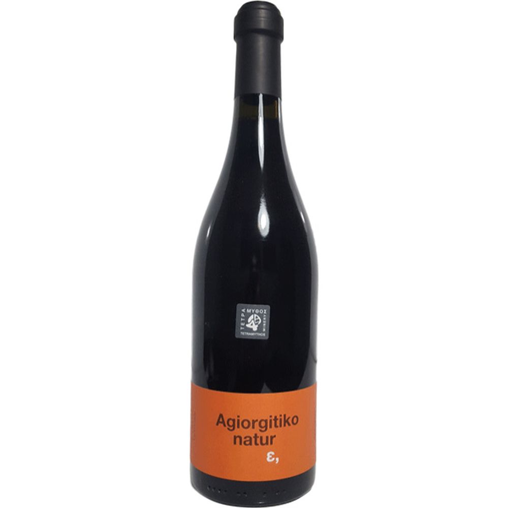 Oenos Nature - Agiorgitiko Nature - Red Dry Wine P.G.I.,750 ml