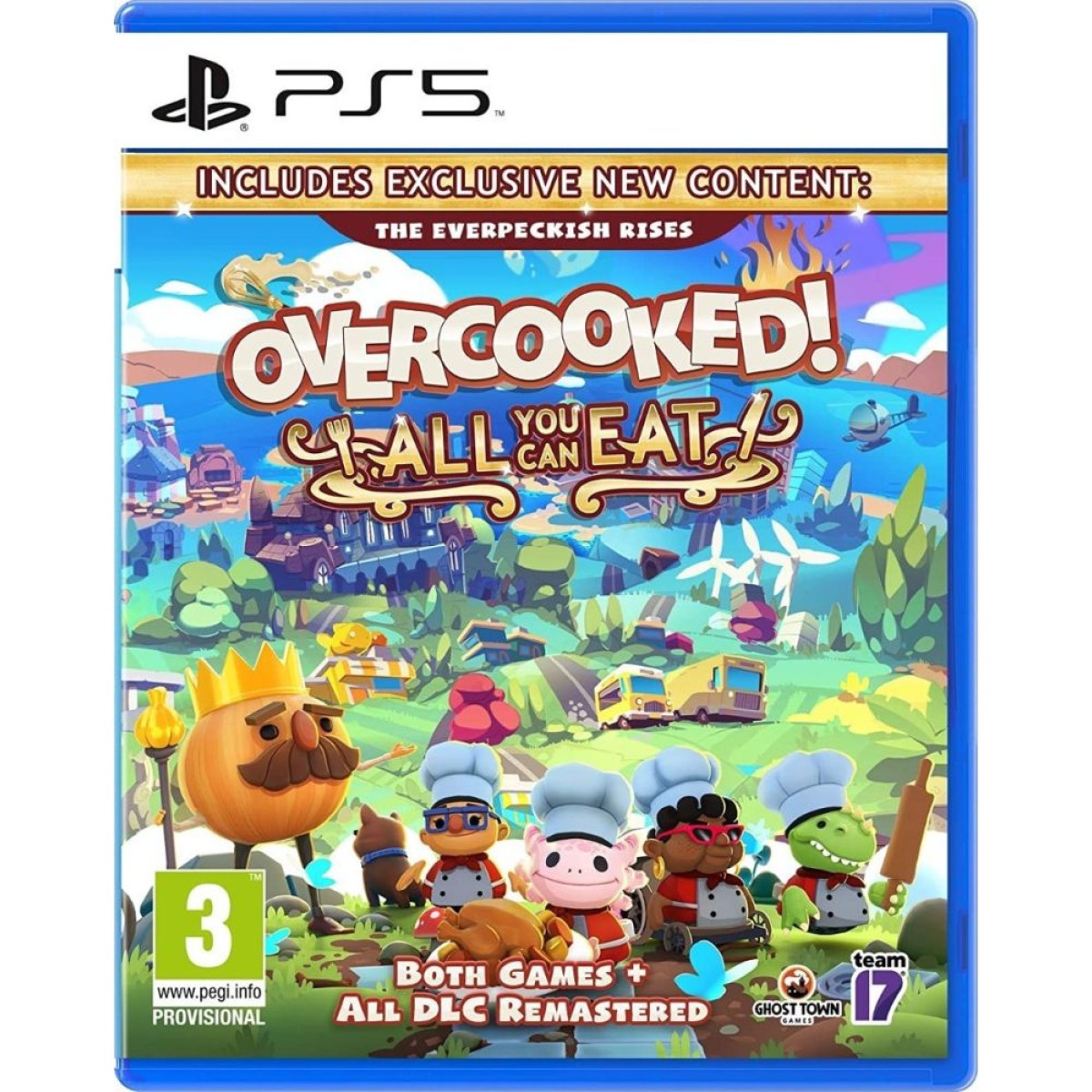 PS5 Overcooked: All You Can Eat (Includes The Perkish Rises)