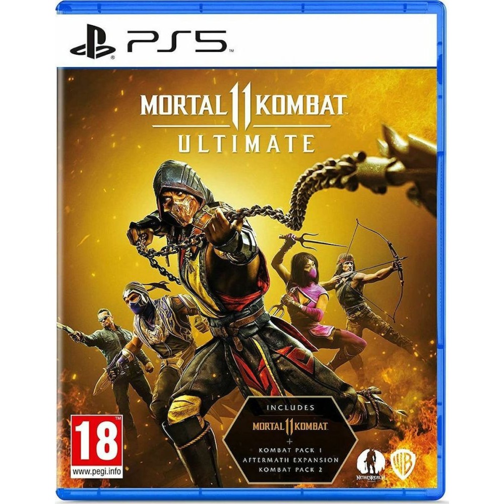 PS5 Mortal Kombat 11 - Ultimate Edition (Includes Kombat Pack 1 &amp; 2 + Aftermath Expansion)