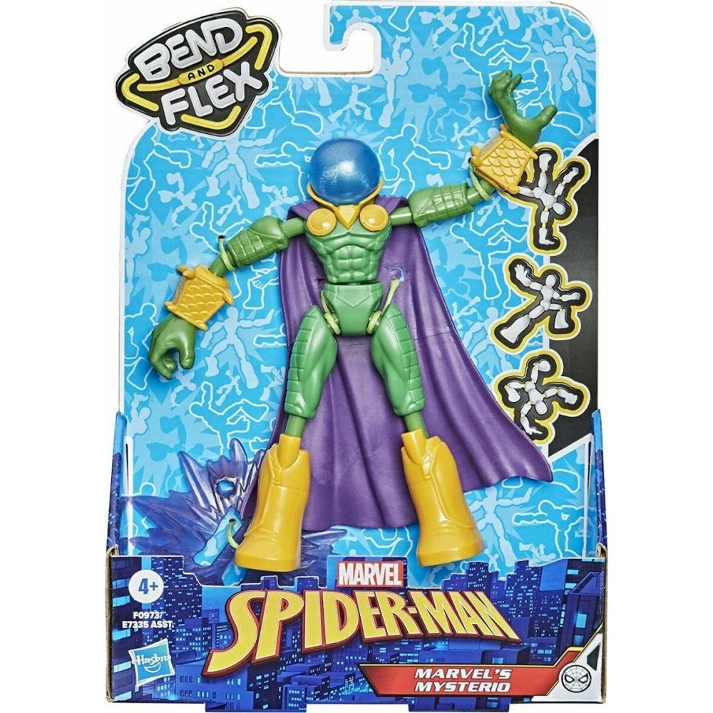 Hasbro Marvel: Spider-Man Bend and Flex - Marvel's Mysterio Action Figure (15cm) (F0973)