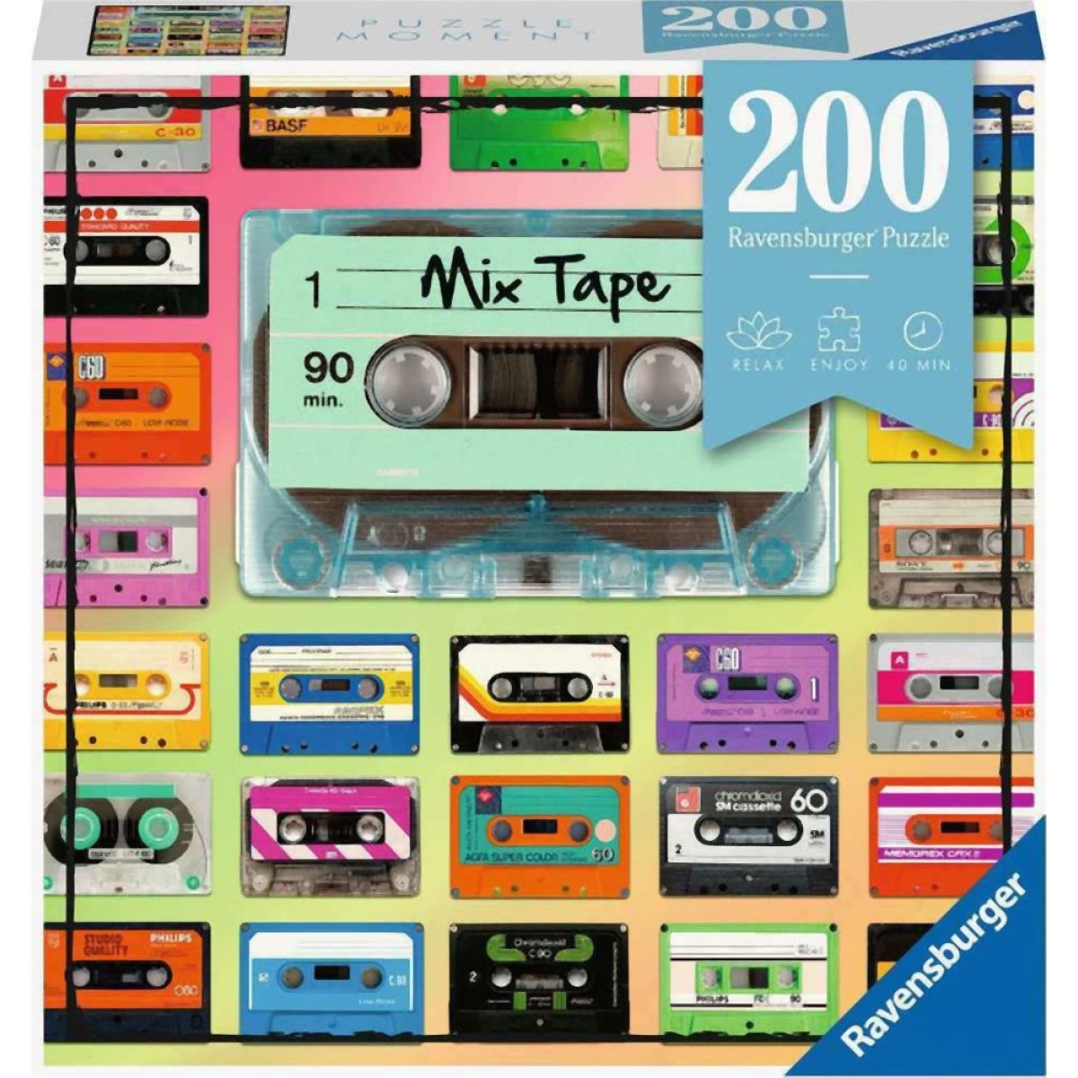 Ravensburger Puzzle Moment: Mix Tape (200pcs) (12962)