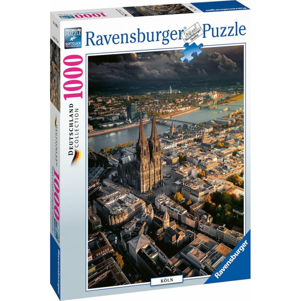 Ravensburger Puzzle: Cologne Cathedral (1000pcs) (15995)