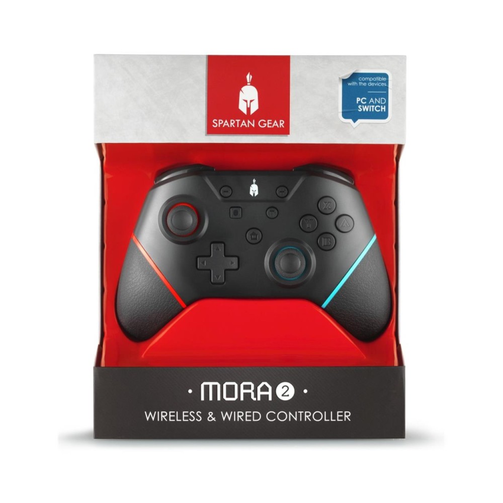 Spartan Gear - Mora 2  Wireless &amp; Wired Controller (Compatible with PC [wired] and switch [wireless])