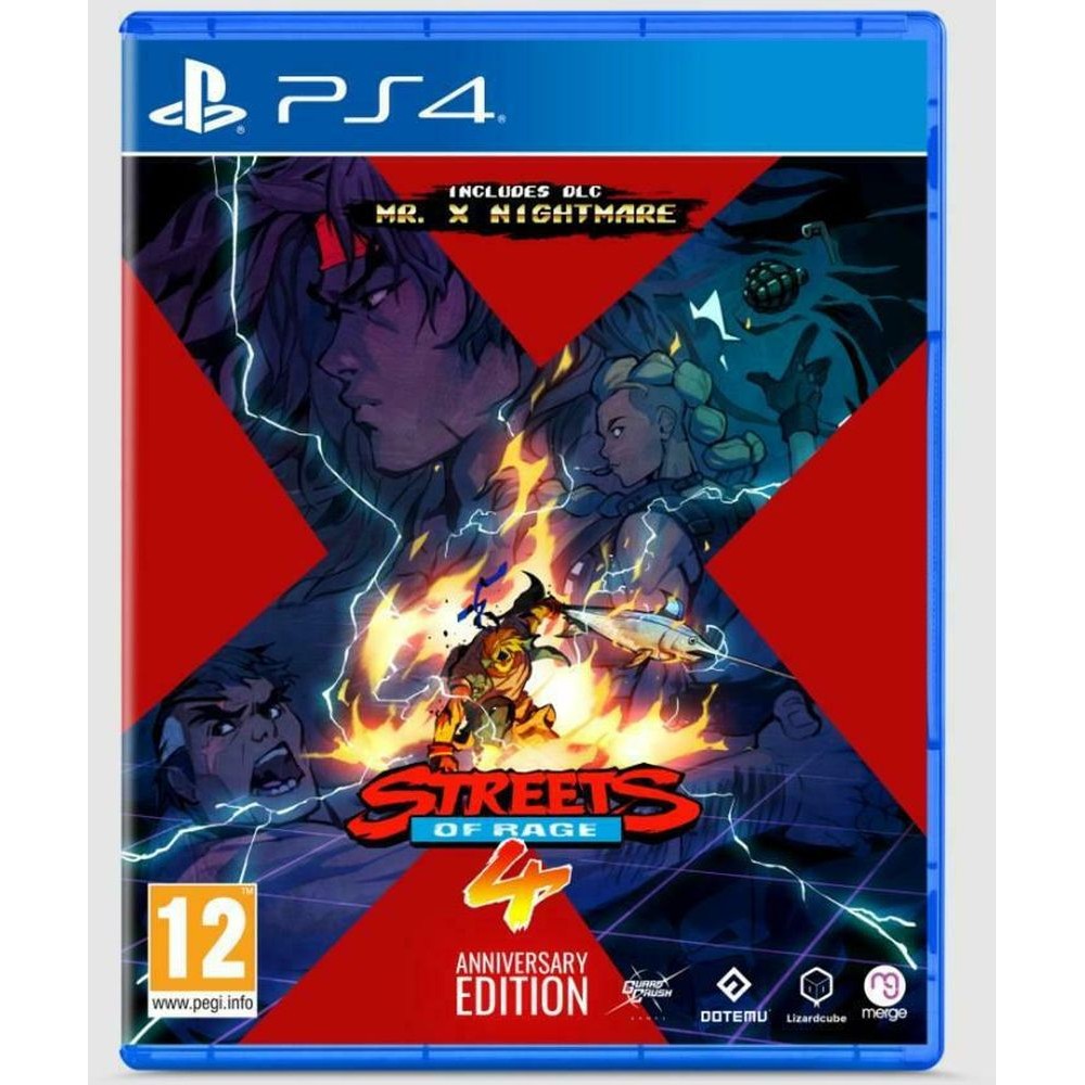 PS4 Streets of Rage 4 Anniversary Edition