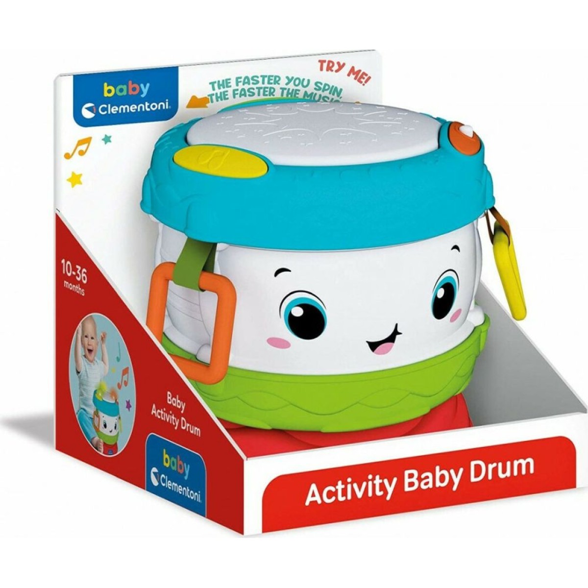 Baby Clementoni: Baby Activity Drum (1000-17409)