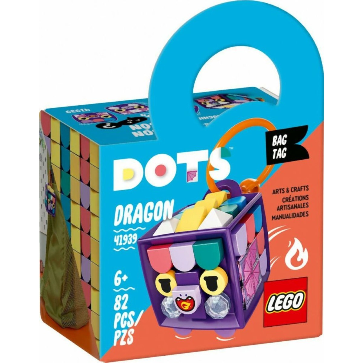 LEGO® DOTS: Bag Tag Dragon (41939)